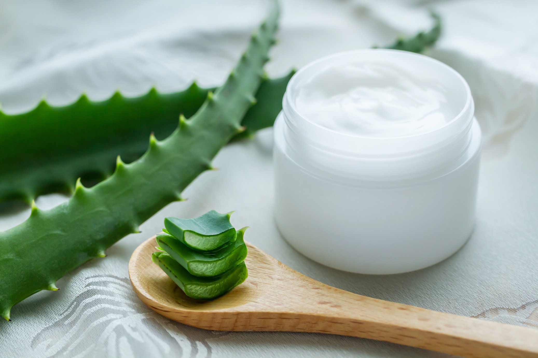 Natural aloe cosmetics